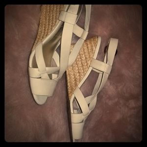 Antonio Melani wedges, size 6.
